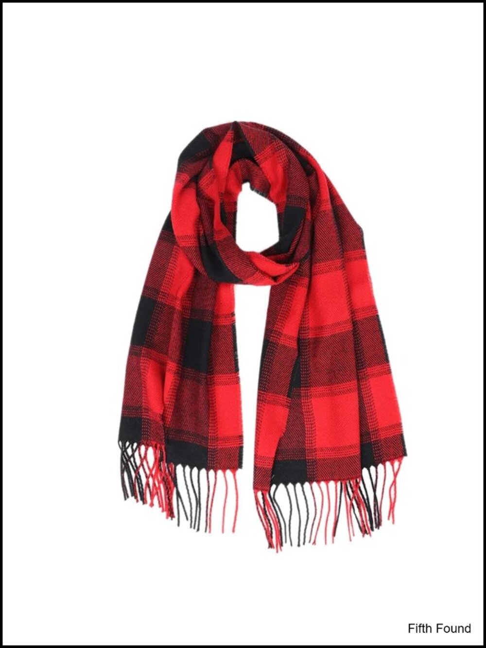 Women Men Classic Plaid Winter Scarf Soft Warm Cold Weather Scarf